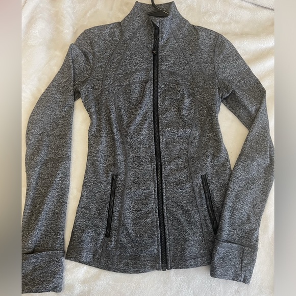 LULULEMOM DEFINE JACKET Luon Suited Jacquard Black White - Picture 2 of 4